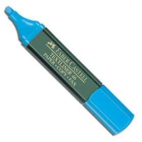 Rotulador fluorescente Faber Castell Textliner azul