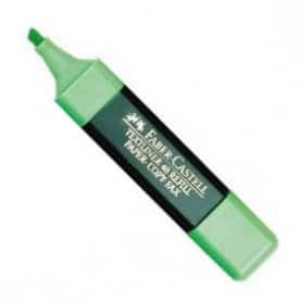 Rotulador fluorescente Faber Castell Textliner verde