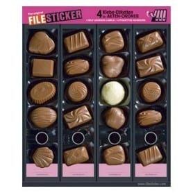 Filesticker 8025 Chocolate