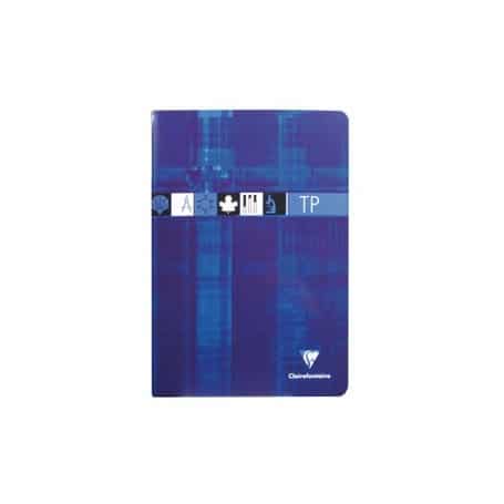 Cuaderno A4 Clairefontaine Seyés Azul