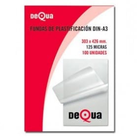 Fundas Plastificación 80 micras Din A3 Dequa