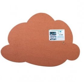 Pizarra Skin Shape Cloud de corcho