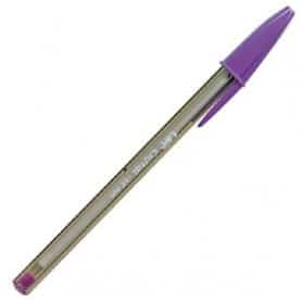 Bolígrafo Bic fun morado