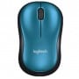 Ratón Logitech M185 azul wireless