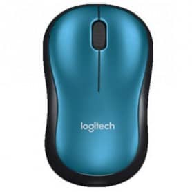 Ratón Logitech M185 azul wireless