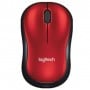 Ratón Logitech M185 rojo wireless