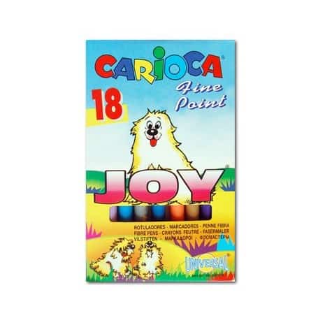 Rotuladores Carioca caja 18 unid