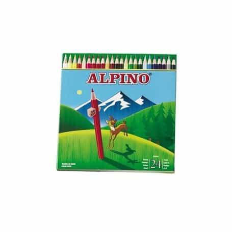 Lápices 24 Colores Alpino