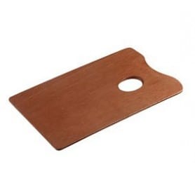 Paleta rectangular barnizada Titan 30 x 40