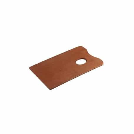 Paleta rectangular barnizada Titan 30 x 40