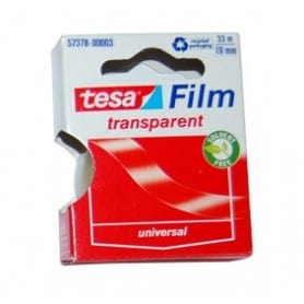 Tesa Film transparent 33 m/19 mm