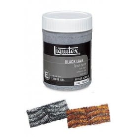 Liquitex Gel 237 ml Textura Lava negra