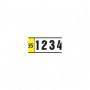 Numeros Transferibles Negros 6mm - 1H Decadry