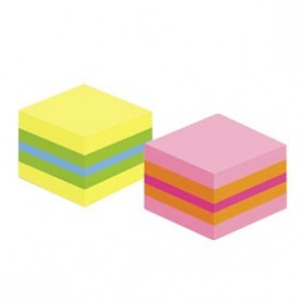 Minicubo Post it Amarillo - Verde - Azul