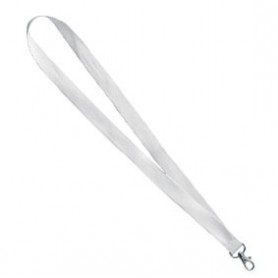 Cordón Lanyard Blanco