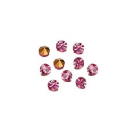 Decoré piedras de strás 1,7 mm Rose