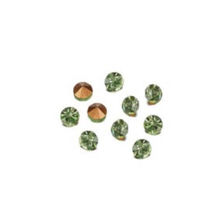 Decoré piedras de strás 2,3 mm Peridot