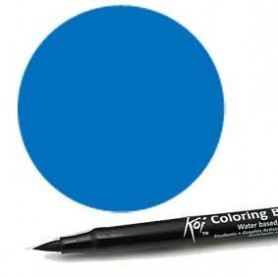 Rotulador punta pincel Koi Sakura Azul ceruleo
