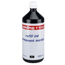 Tinta Edding T-1000 1 litro negro