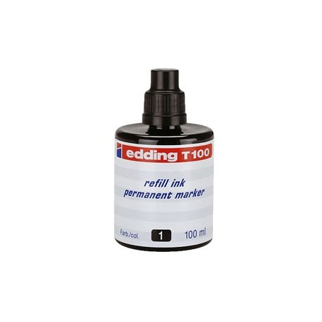 Tinta Edding T-100 100 ml negro