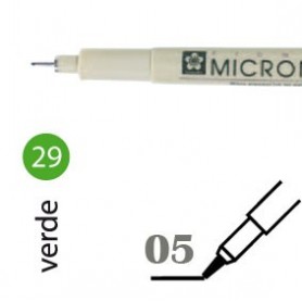 Rotulador Pigma Micron 05 Verde