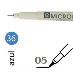 Rotulador Pigma Micron 05 Azul