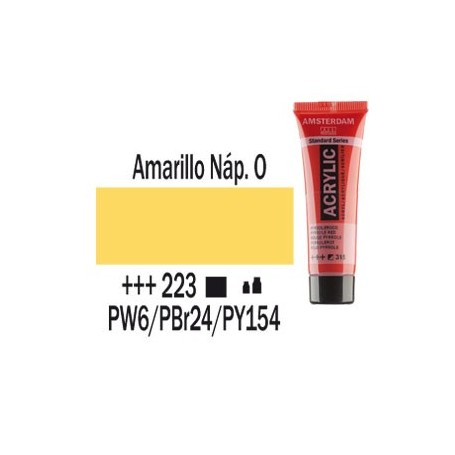 Acrílico Amsterdam 223 20 ml Amarillo Nápoles oscuro