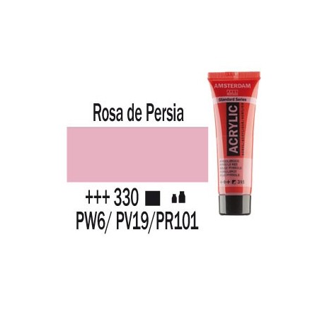 Acrílico Amsterdam 330 20 ml Rosa de Persia