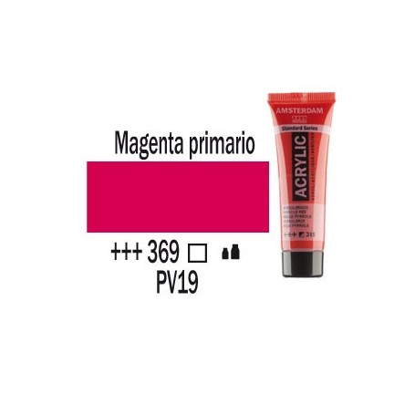 Acrílico Amsterdam 369 20 ml Magenta primario