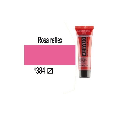 Acrílico Amsterdam 384 20 ml Rosa Reflex
