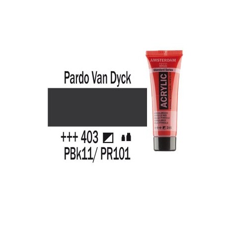 Acrílico Amsterdam 403 20 ml Pardo Van Dick