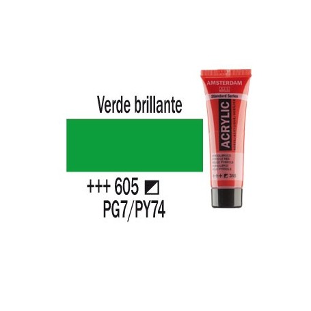 Acrílico Amsterdam 605 20 ml Verde brillante