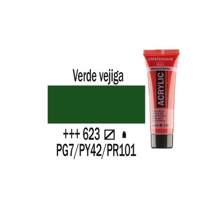 Acrílico Amsterdam 623 20 ml Verde vejiga