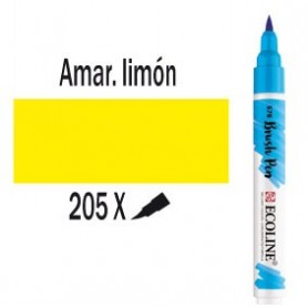 Ecoline Brushpen Amarillo limón