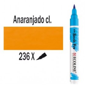 Ecoline Brushpen Anaranjado claro