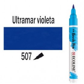 Ecoline Brushpen Ultramar Violeta