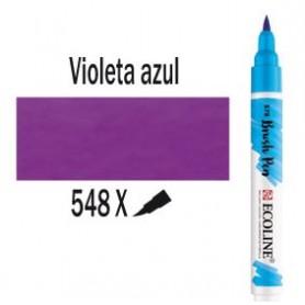 Ecoline Brushpen Violeta azul