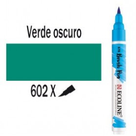 Ecoline Brushpen Verde oscuro