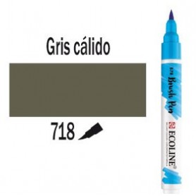 Ecoline Brushpen Gris cálido