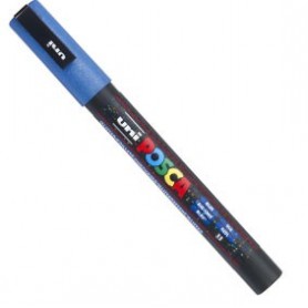 Rotulador Posca PC-3ML Azul purpurina