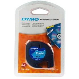 Cinta Dymo Letratag Azul