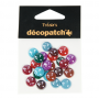 Tresors Redondos Pearl flashy Décopatch