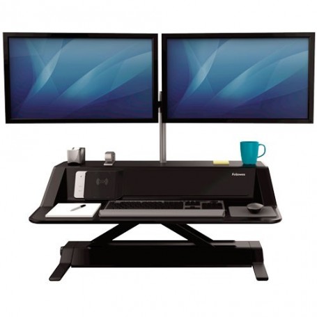 Estación de trabajo Sit-Stand Lotus™ DX - Negro - Fellowes