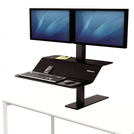 Estación de trabajo Sit-Stand Lotus™ VE monitor doble - Fellowes