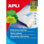 Etiquetas Apli 1285 Medidas 48,5 x 25,4 mm