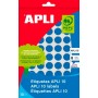 Etiquetas manuales Apli 2739 Azul