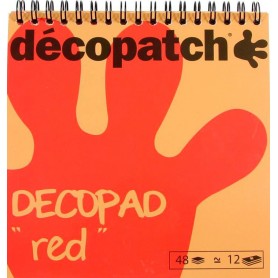 Block color Decopad Rojo