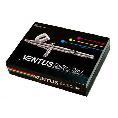 Kit Aerógrafos Basic 3 en 1, Ventus