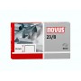 Grapas galvanizadas 23/8 , Caja 1000 unidades, Novus