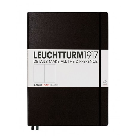 Notebook Master Classic Hoja Lisa Leuchtturm1917 Negro
